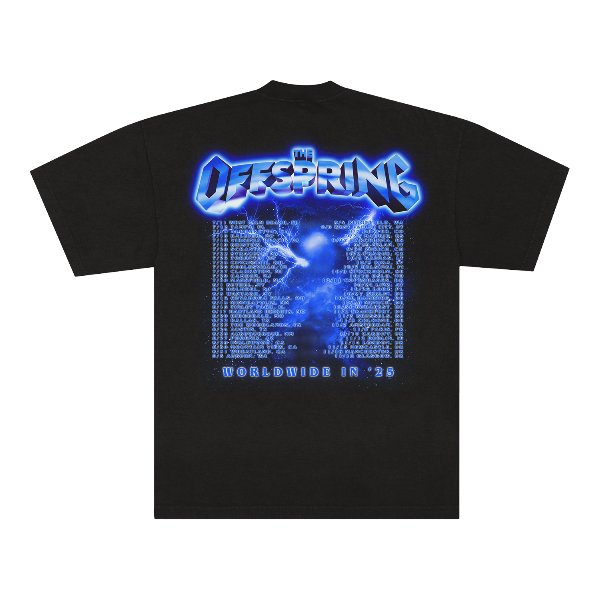 Supercharged Skeleton 2025 Tour Tee