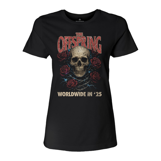 Rose Skull 2025 Ladies Tour Tee